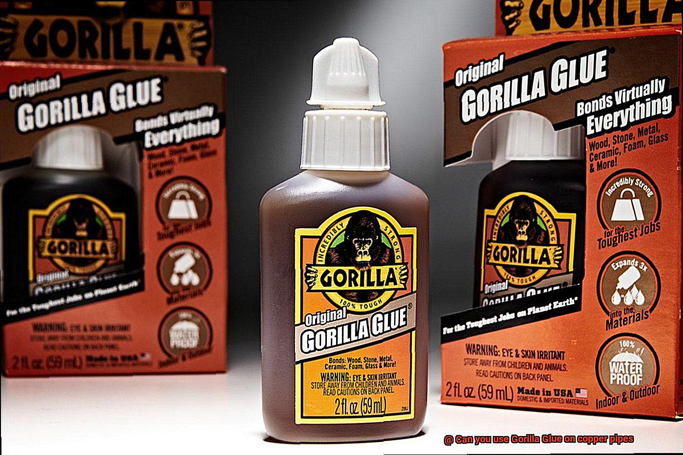 Can you use Gorilla Glue on copper pipes-8