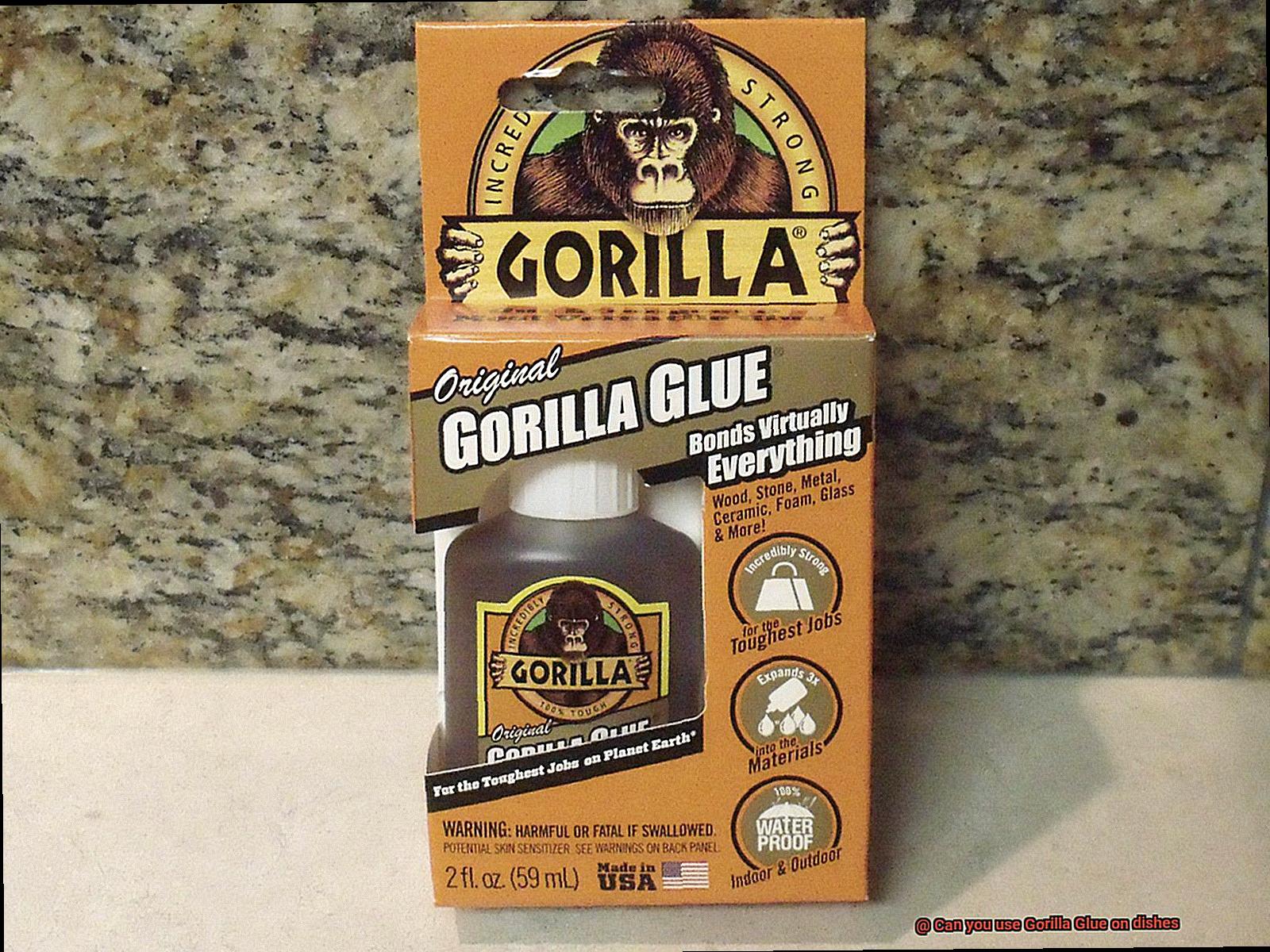 Can you use Gorilla Glue on dishes-2