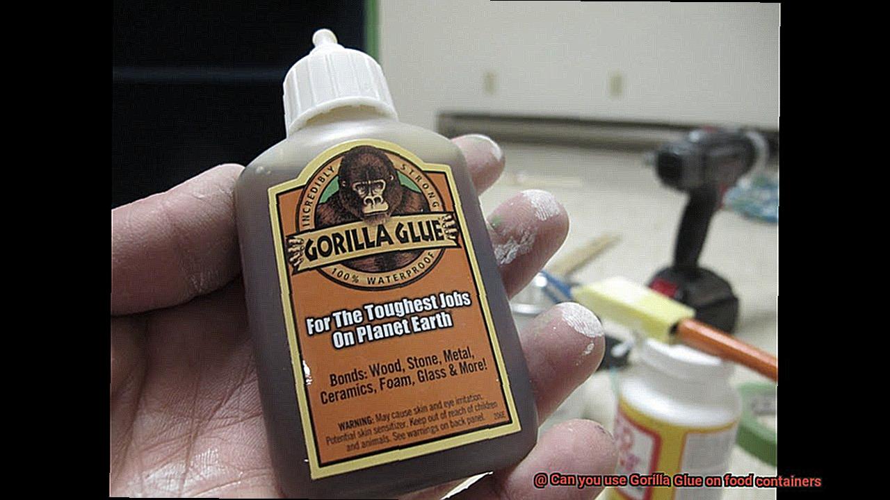 Can you use Gorilla Glue on food containers-2