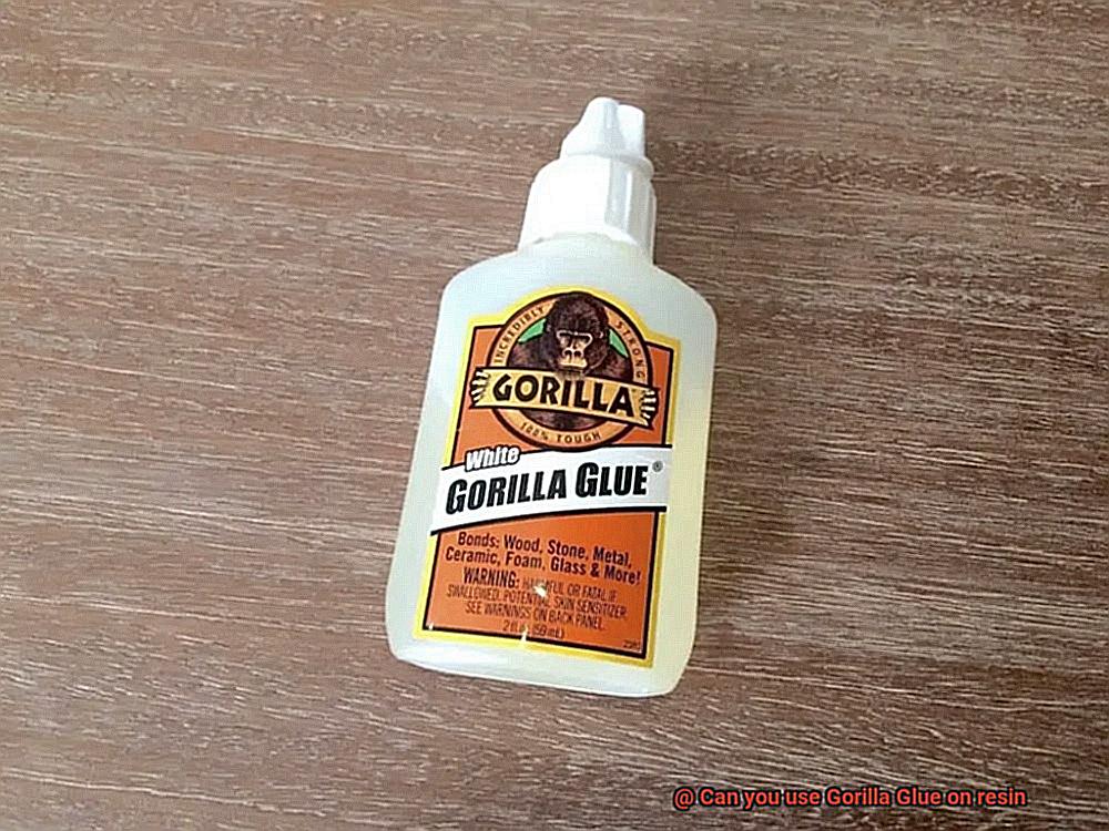 Can you use Gorilla Glue on resin-2
