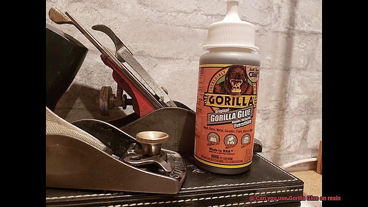 Can you use Gorilla Glue on resin-3