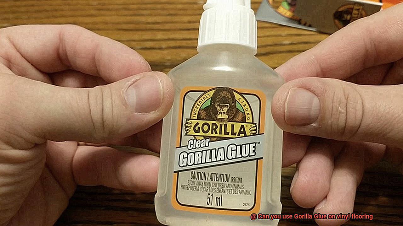 Can you use Gorilla Glue on vinyl flooring-4
