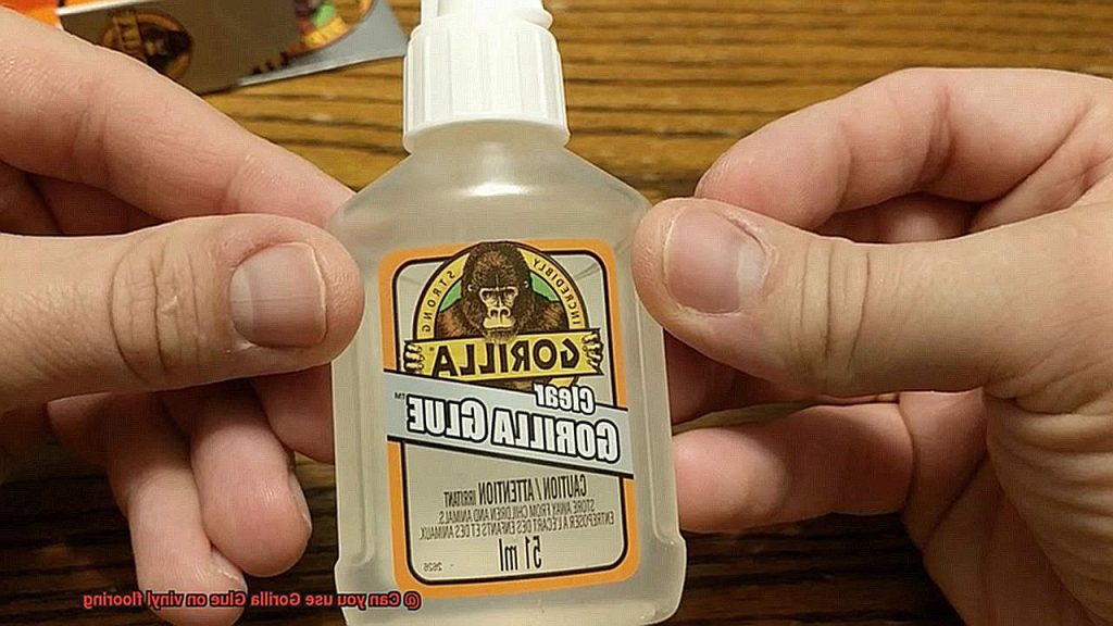 Can you use Gorilla Glue on vinyl flooring? Glue Things