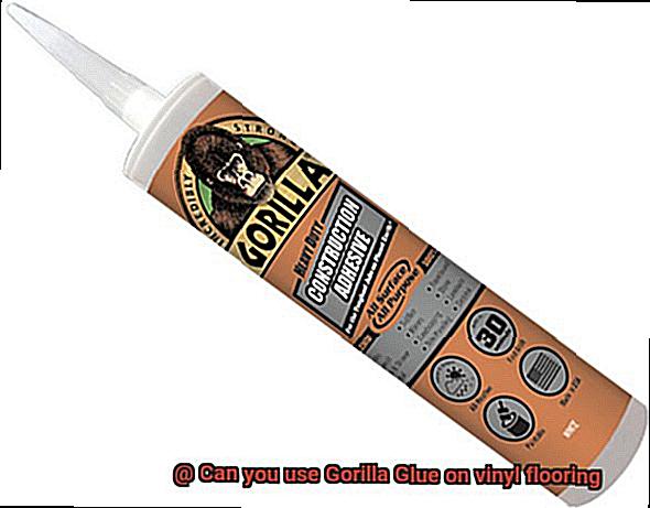 Can you use Gorilla Glue on vinyl flooring-8