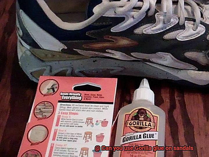 Can you use Gorilla glue on sandals-2