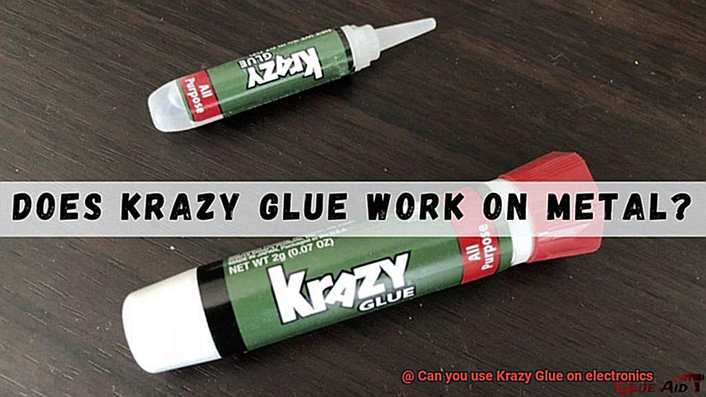 Can you use Krazy Glue on electronics-2