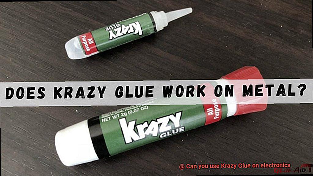 Can you use Krazy Glue on electronics-2