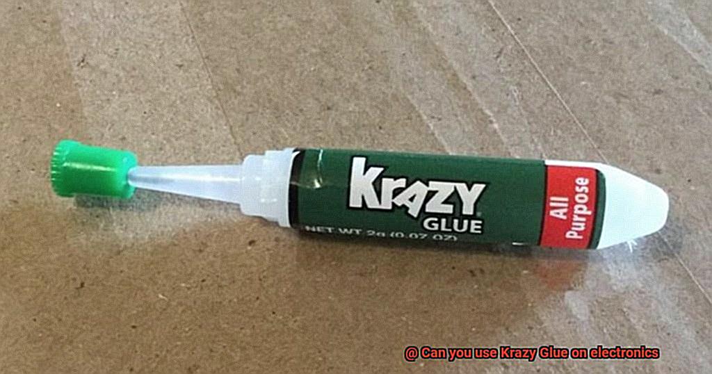 Can you use Krazy Glue on electronics-4