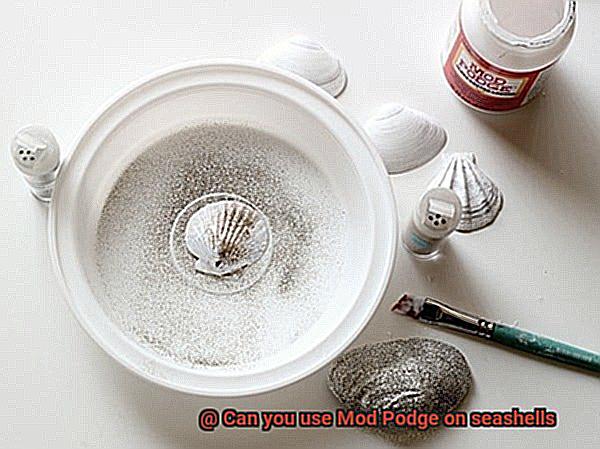 Can you use Mod Podge on seashells-6
