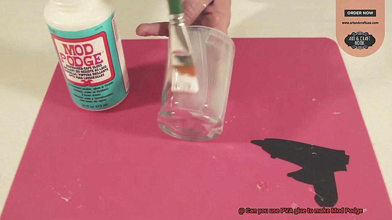 Can you use PVA glue to make Mod Podge-13