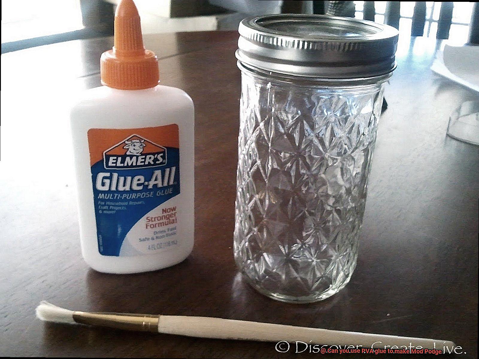 Can you use PVA glue to make Mod Podge-8