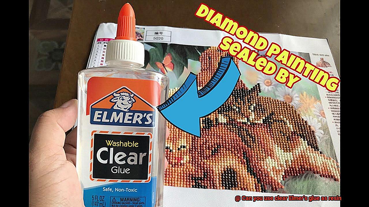 Can you use clear Elmer's glue as resin-4