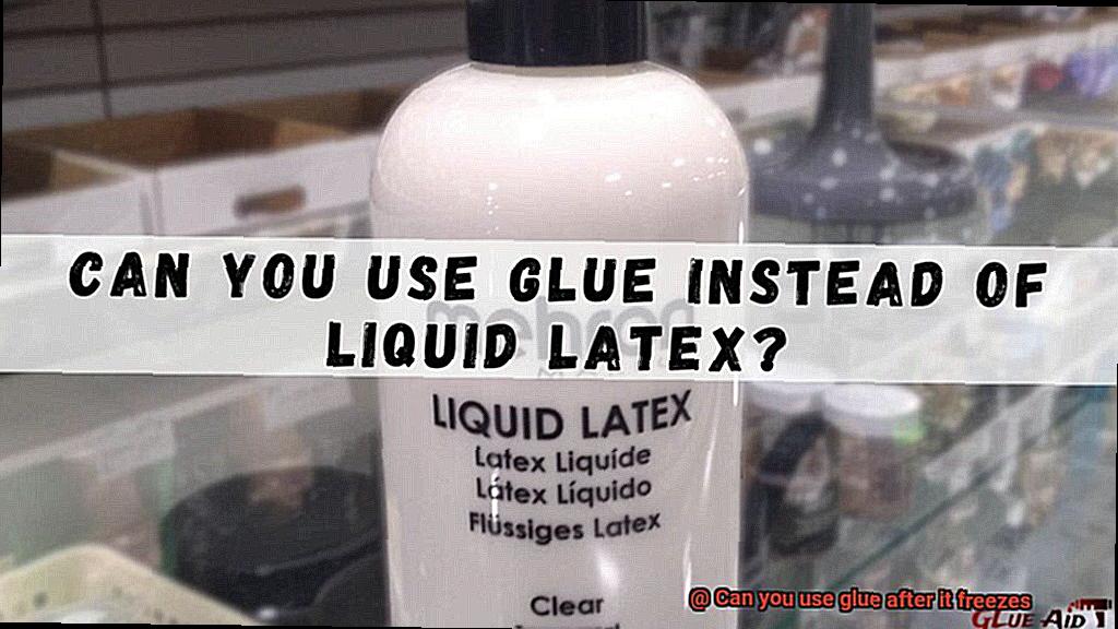 Can you use glue after it freezes-3