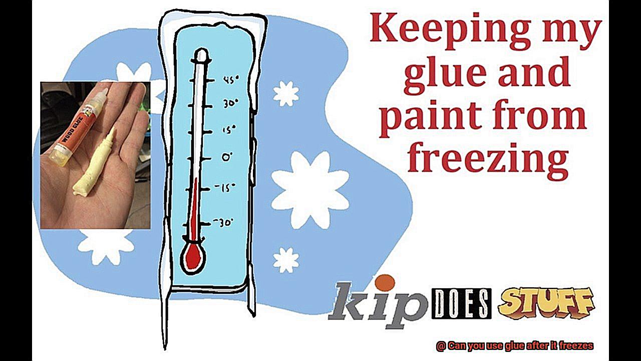 Can you use glue after it freezes-4