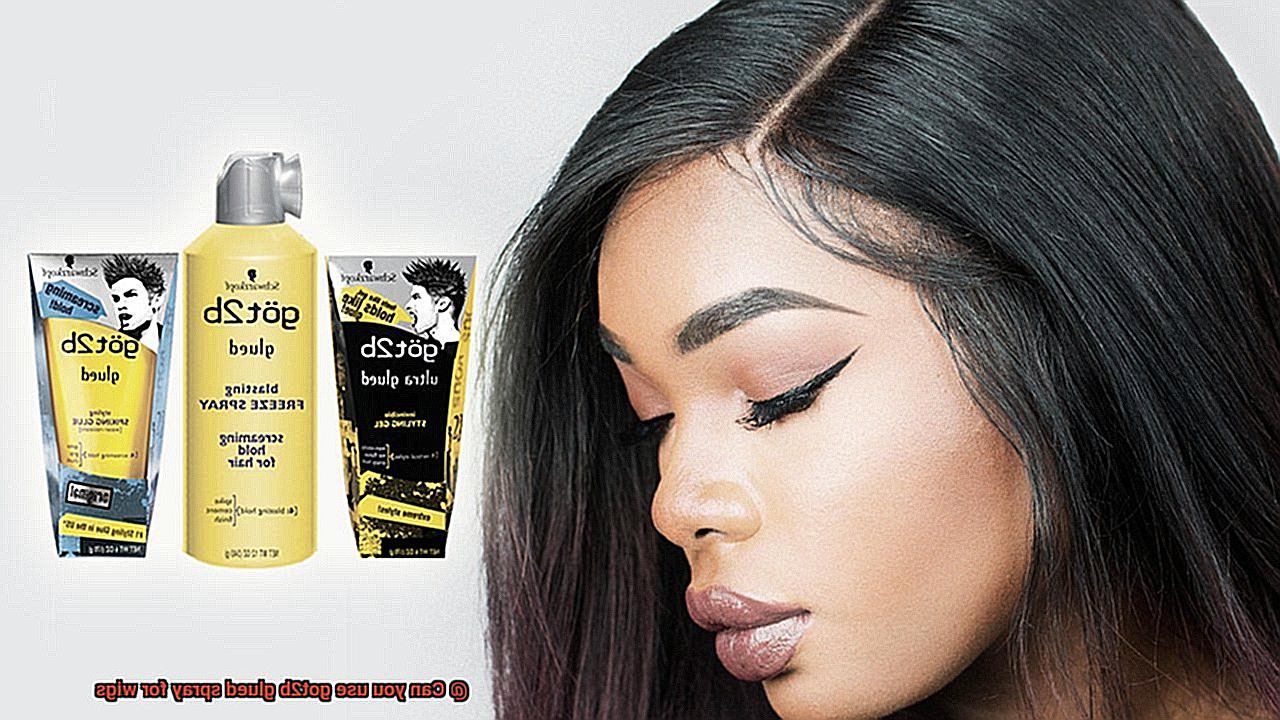 Can you use got2b glued spray for wigs-4