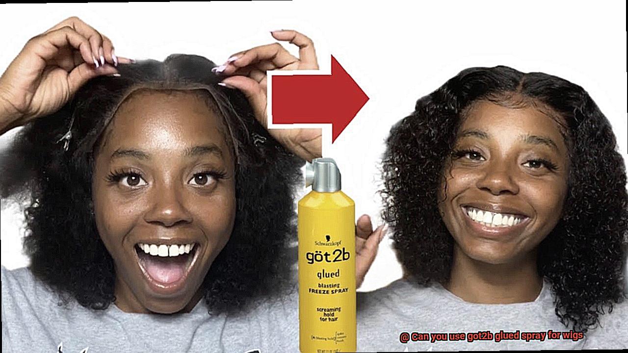 Can you use got2b glued spray for wigs-8