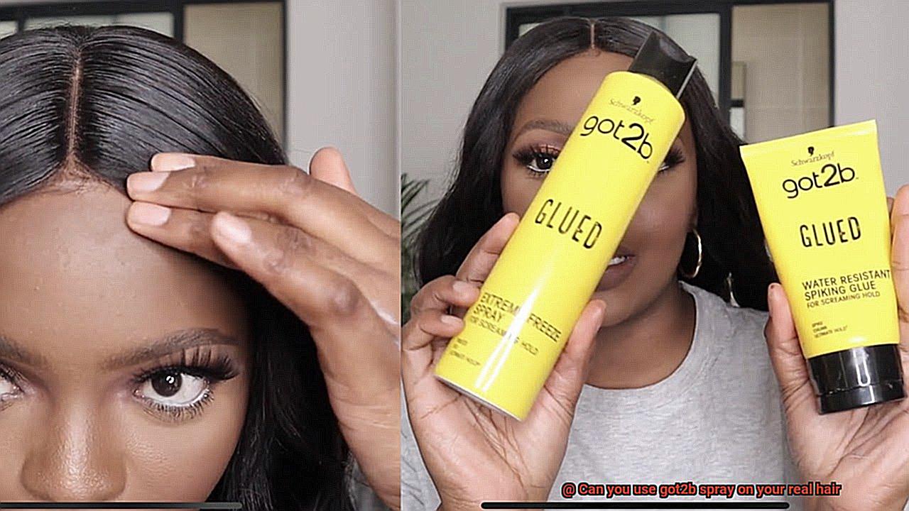 Can you use got2b spray on your real hair-2