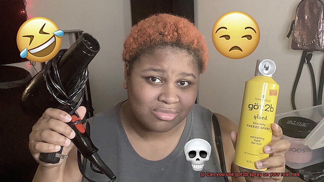 Can you use got2b spray on your real hair-4