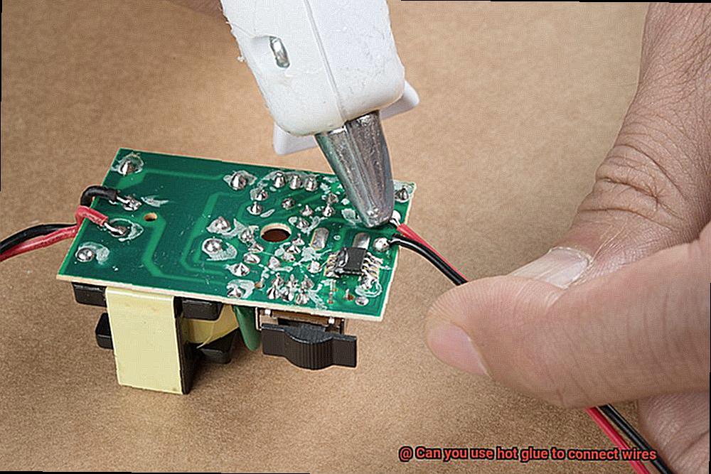 Can you use hot glue to connect wires-8