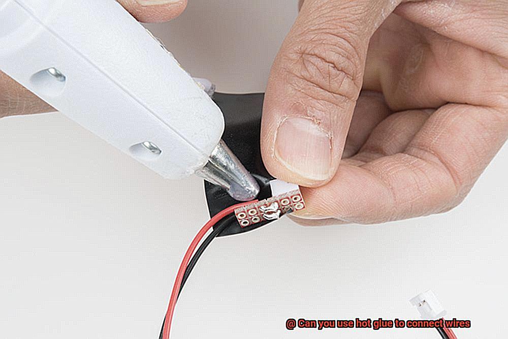 Can you use hot glue to connect wires-2