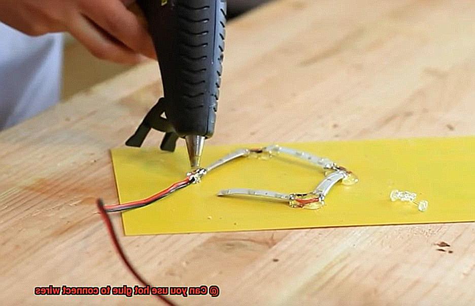 Can you use hot glue to connect wires-5