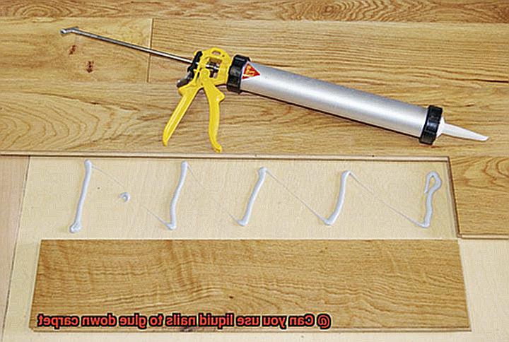 Can you use liquid nails to glue down carpet-5