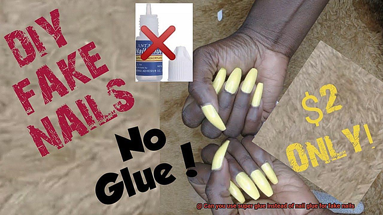 Can you use super glue instead of nail glue for fake nails-7