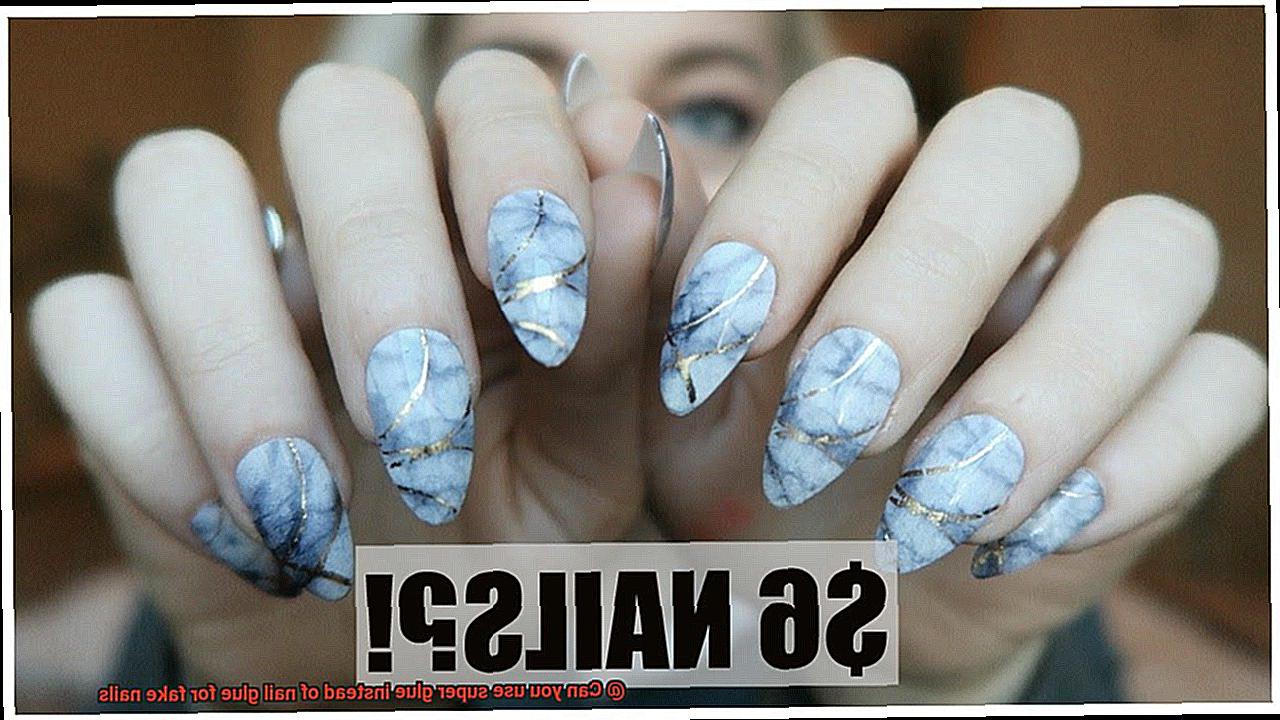 Can you use super glue instead of nail glue for fake nails-3