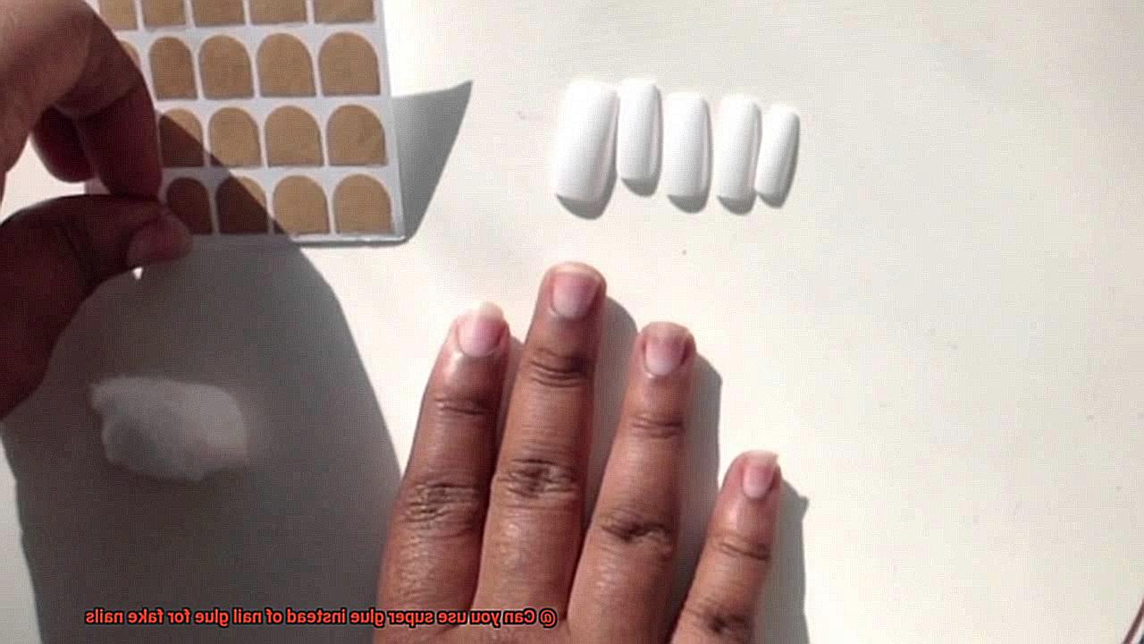 Can you use super glue instead of nail glue for fake nails-9