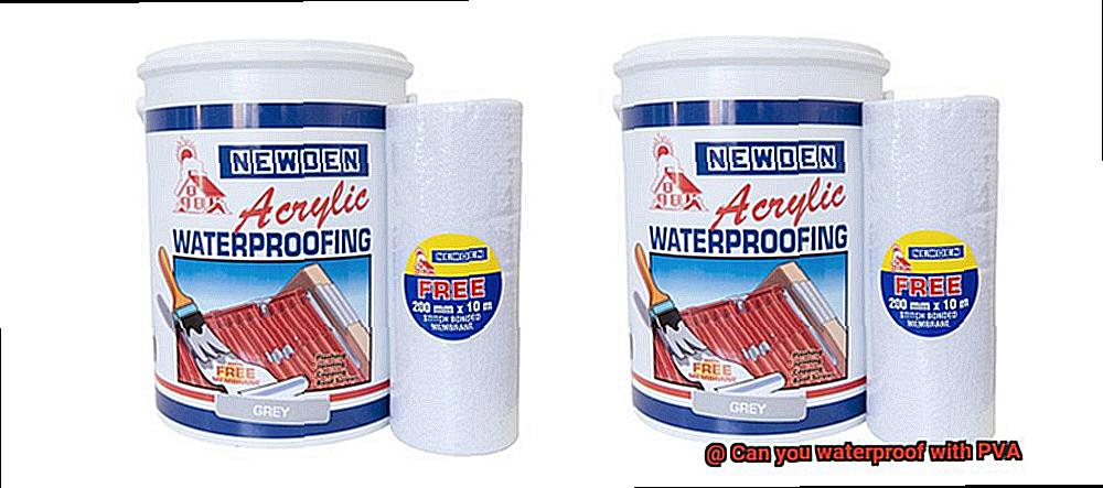 Can you waterproof with PVA-2