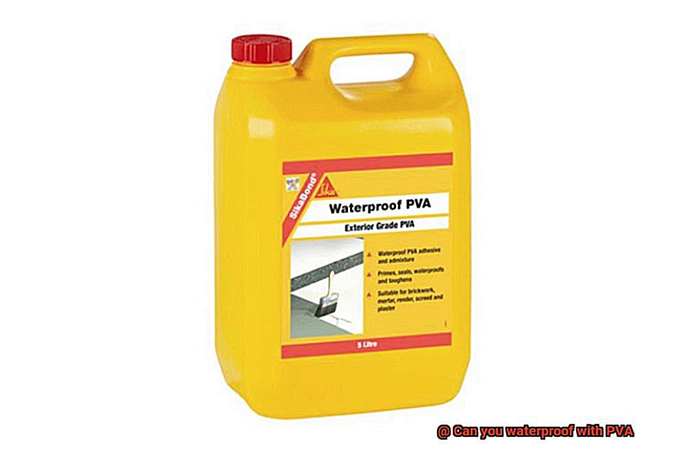 Can you waterproof with PVA-7