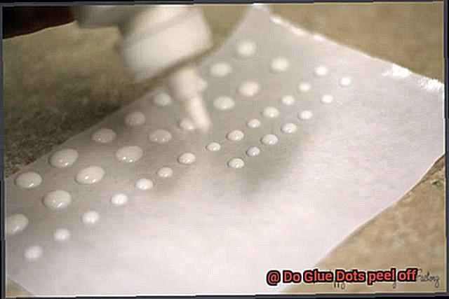 Do Glue Dots peel off-6