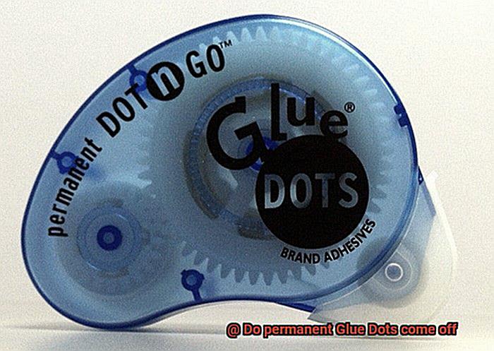 Do permanent Glue Dots come off-5