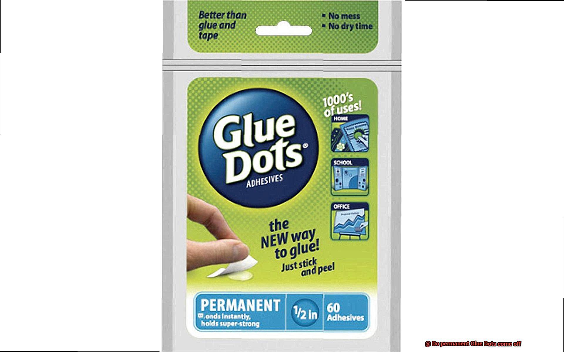 Do permanent Glue Dots come off-7