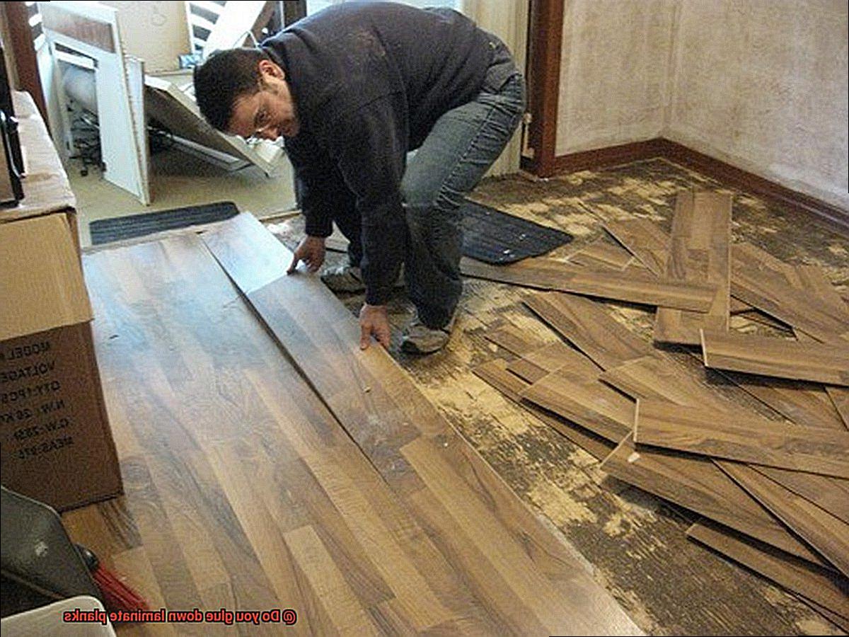 Do you glue down laminate planks-2