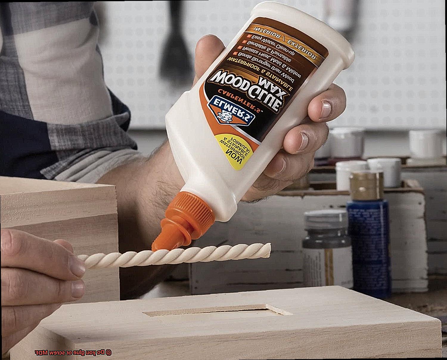 Do you glue or screw MDF-10