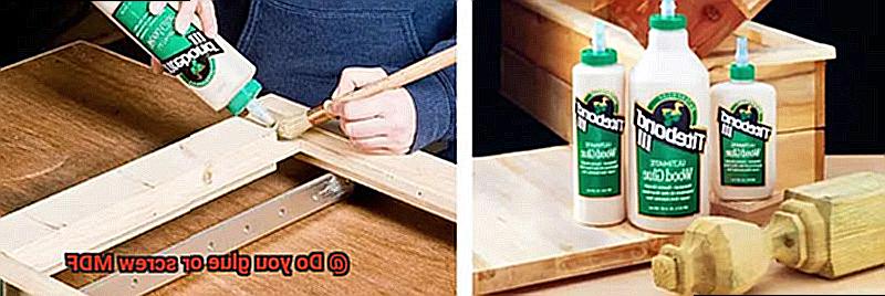 Do you glue or screw MDF-3