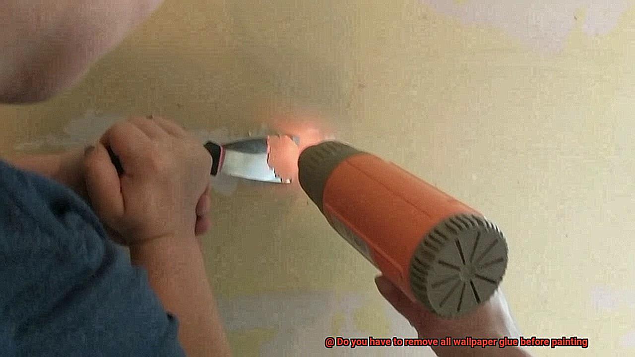 Do you have to remove all wallpaper glue before painting-4