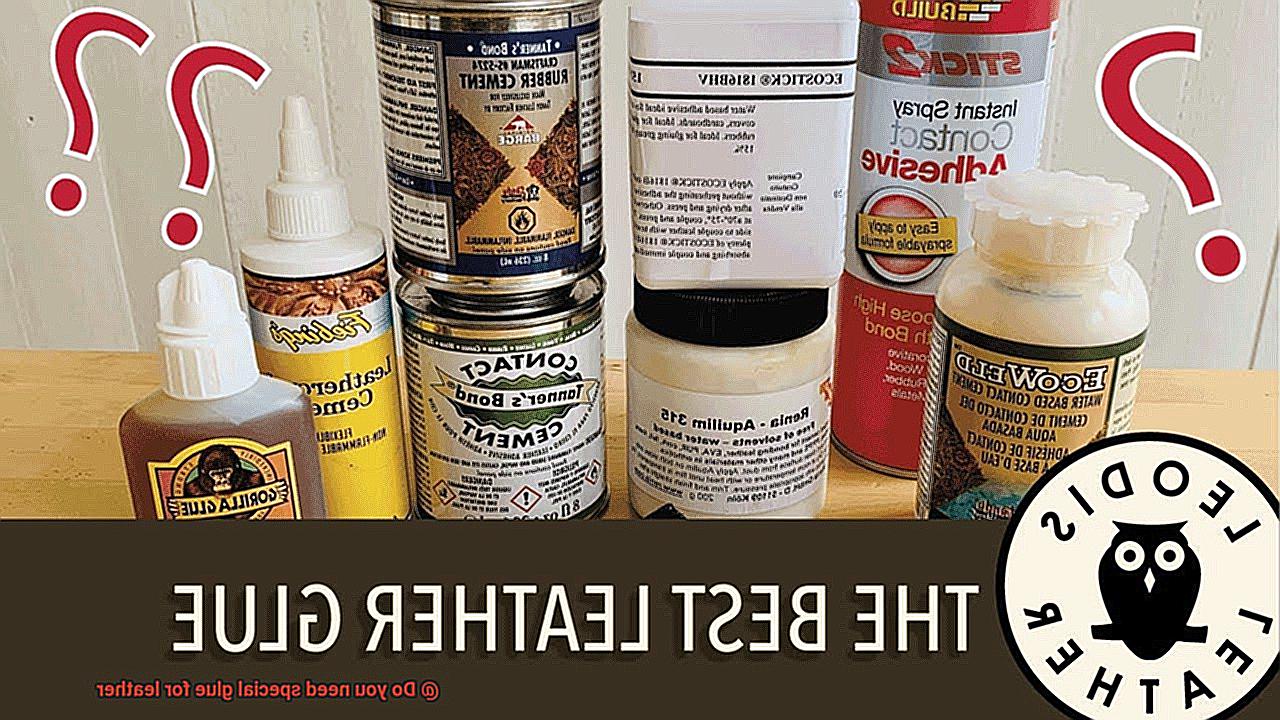 Do you need special glue for leather-5