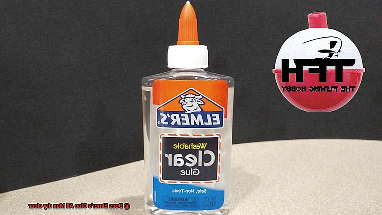 Does Elmer's Glue All Max dry clear-5