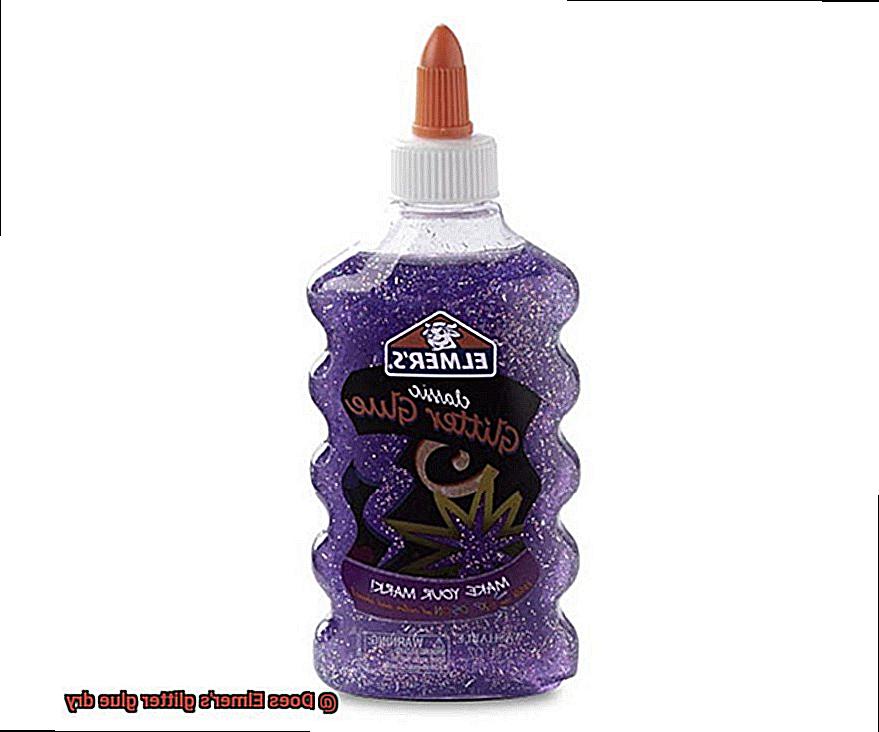 Does Elmer's glitter glue dry-7