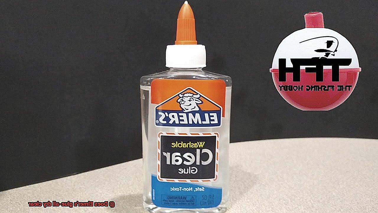 Does Elmer's glue-all dry clear-5