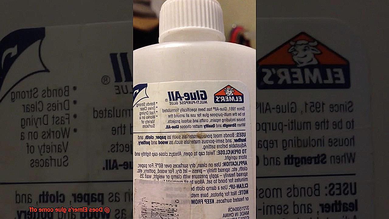 Does Elmer's glue come off-3