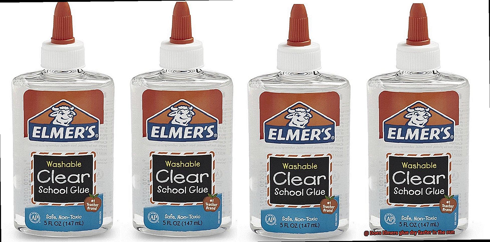 Does Elmers glue dry faster in the sun-5