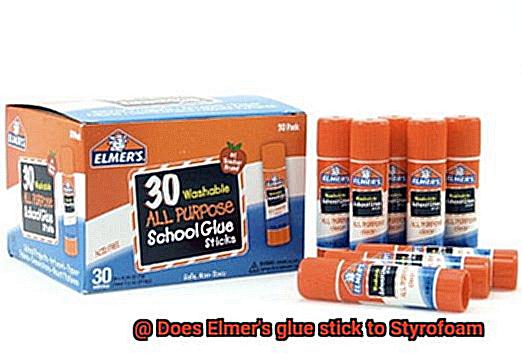 Does Elmer's glue stick to Styrofoam-2