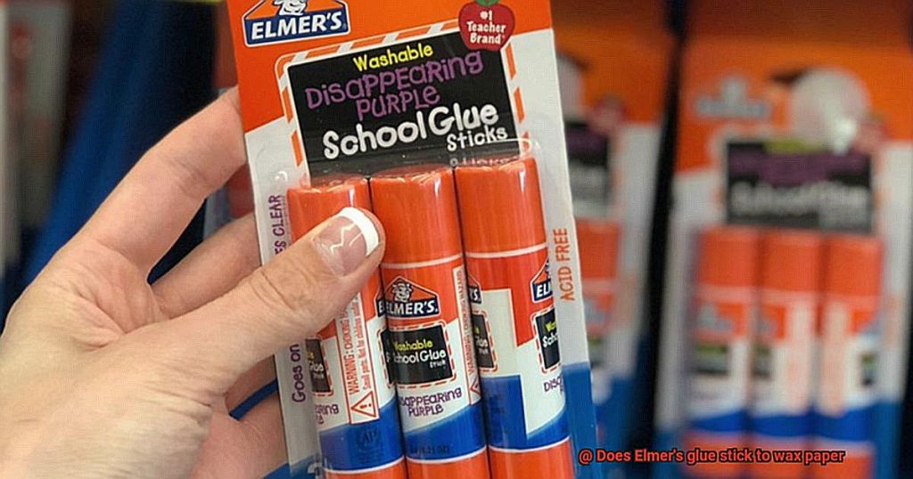 Does Elmer’s glue stick to wax paper? Glue Things
