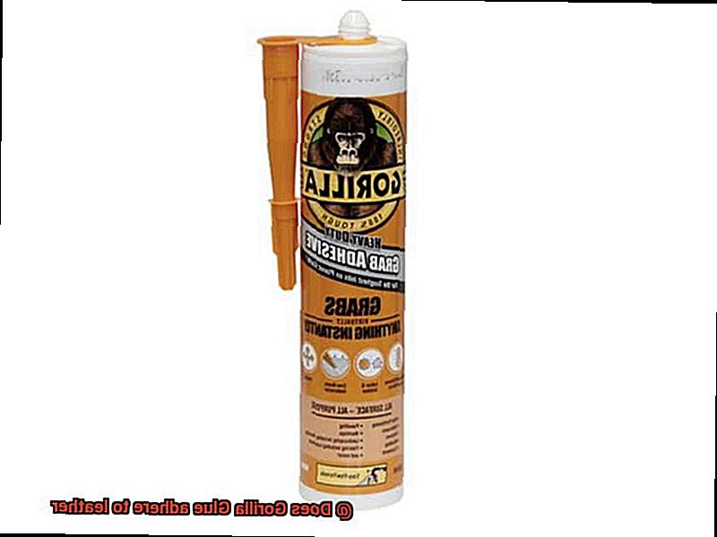 Does Gorilla Glue adhere to leather-3