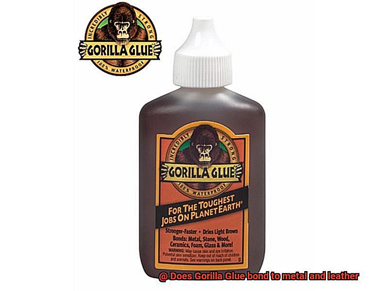 Does Gorilla Glue bond to metal and leather-2