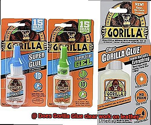 Does Gorilla Glue clear work on leather-4