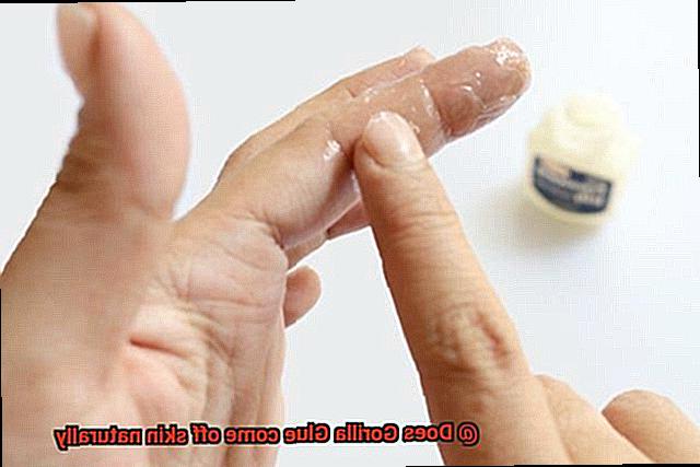 Does Gorilla Glue come off skin naturally-5